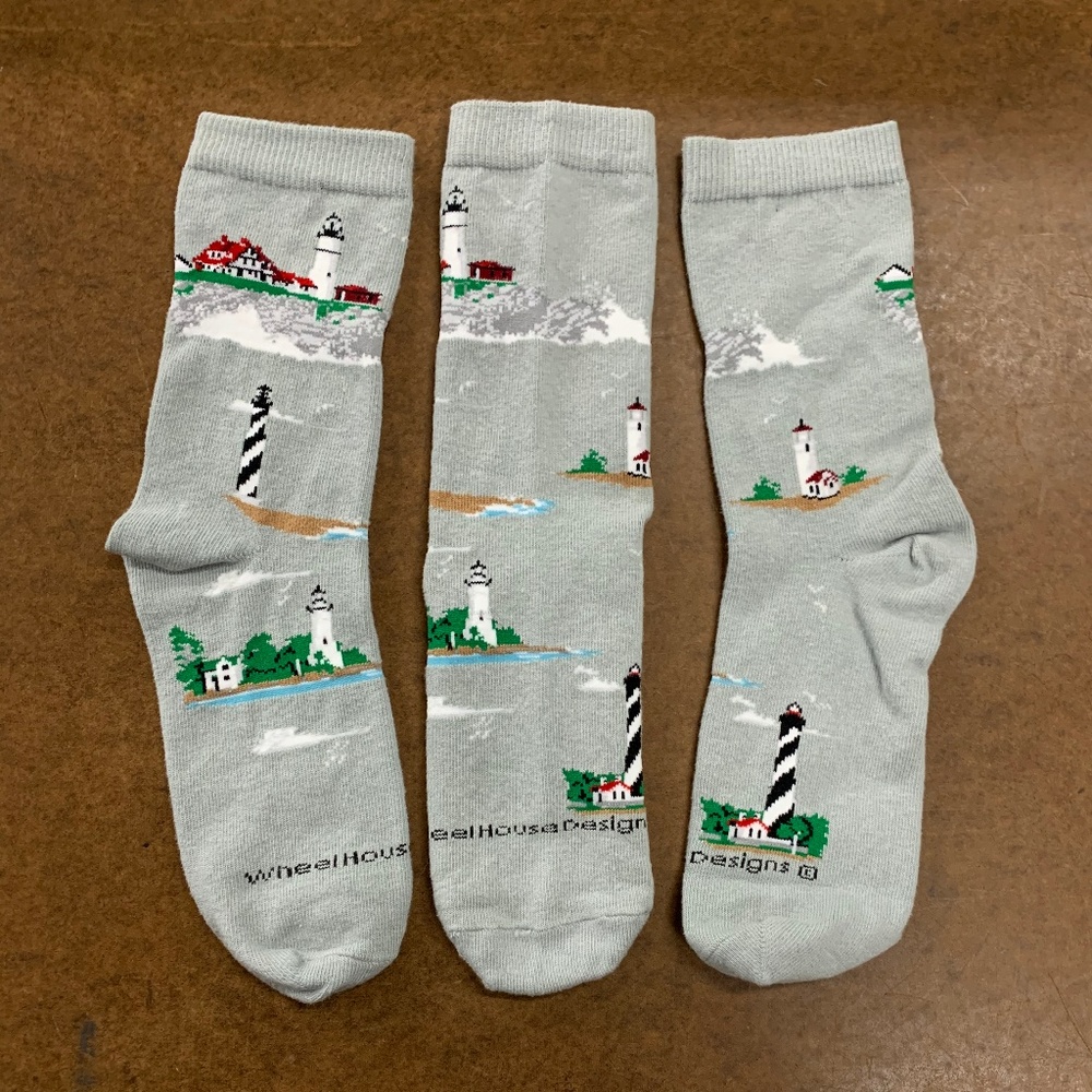 Lighthouse Socks - Picture 1 of 1